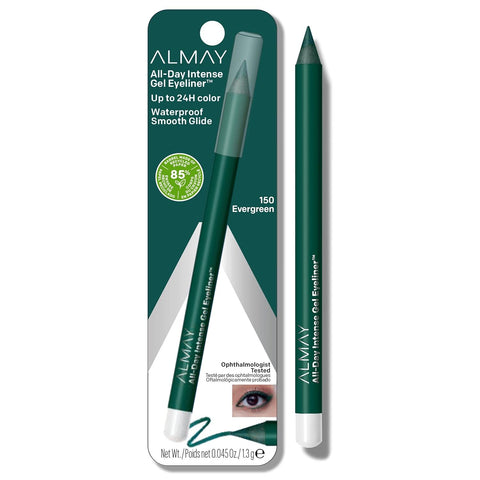 ALMAY - All-Day Intense Gel Eyeliner, Evergreen - 0.045 oz (1.3 g)
