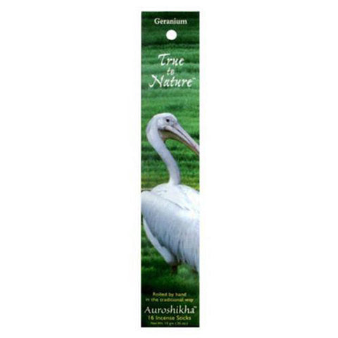 AUROSHIKHA - True To Nature Incense Geranium