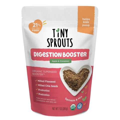 TINY SPROUTS - Organic Digestion Booster + Vitamin D & Probiotics - 7 oz (200 g)