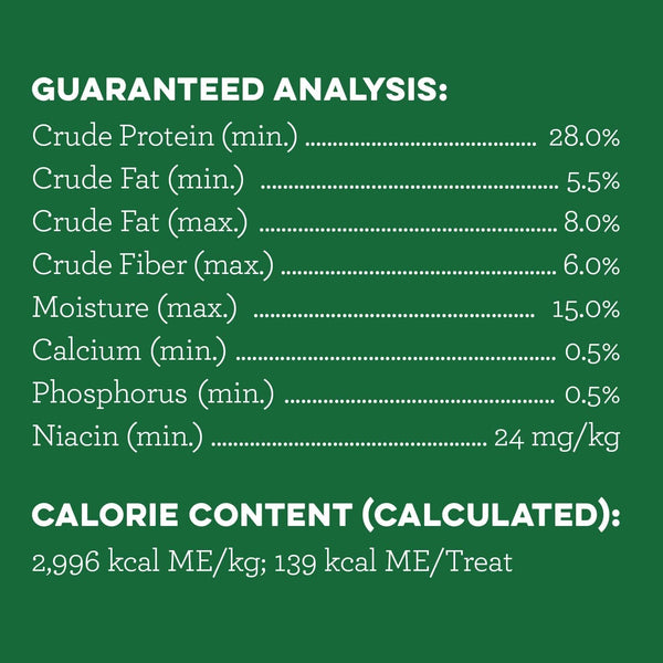 GREENIES - Original Dental Dog Treats Large - 34 Treats (54 oz/1.53 kg)