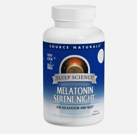 SOURCE NATURALS - Serene Science Melatonin Serene Night 3 mg - 120 Tablets