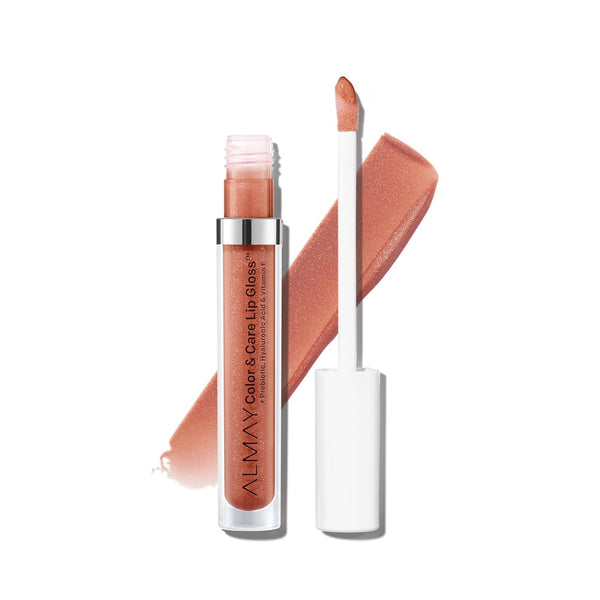 ALMAY - Color & Care Lip Gloss, Glitters Gold - 0.1 fl oz (3 ml)