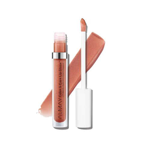 ALMAY - Color & Care Lip Gloss, Glitters Gold - 0.1 fl oz (3 ml)
