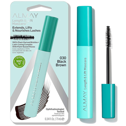 ALMAY - Length & Lift Mascara, Black Brown - 0.24 fl oz (7.1 ml)
