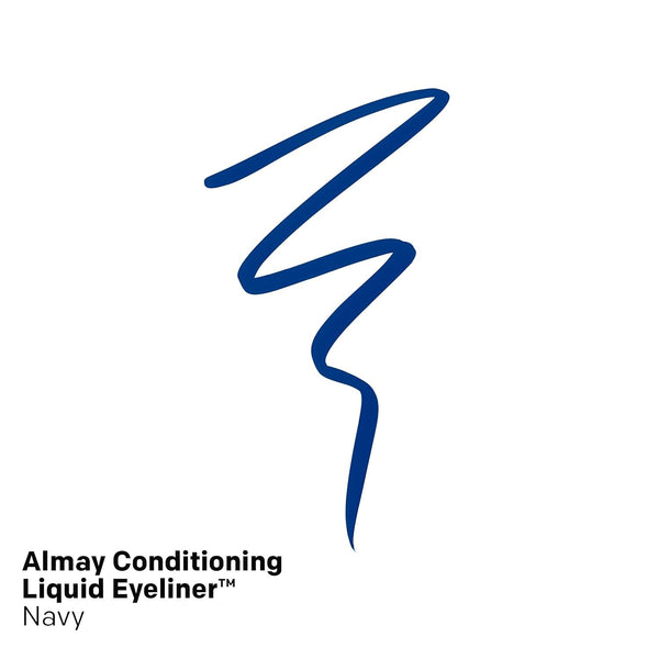 ALMAY - Conditioning Liquid Eyeliner, Navy - 0.03 fl oz (0.88 ml)
