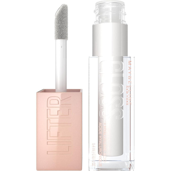 MAYBELLINE - Lifter Gloss Lip Gloss With Hyaluronic Acid, Pearl - 0.18 fl oz (5.4 ml)