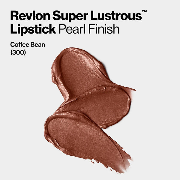REVLON - Super Lustrous Pearl Lipstick #300 Coffee Bean - 0.15 oz. (4.2 g)