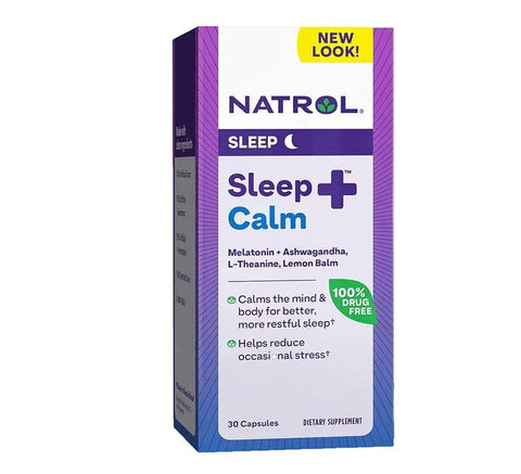 NATROL - Sleep+ Calm - 30 Capsules