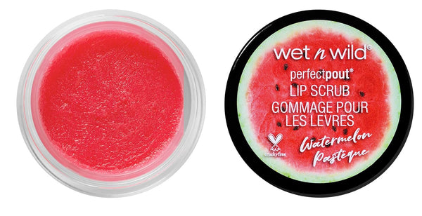 WET N WILD - Perfect Pout Lip Scrub, Watermelon - 0.35 oz. (10 g)