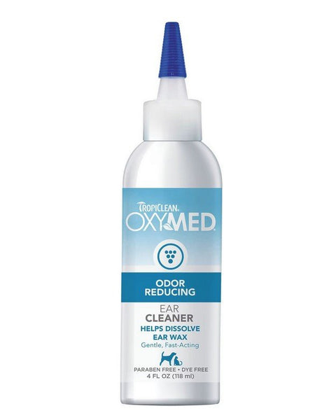 TROPICLEAN - Oxymed Ear Cleaner - 4 fl oz (118 ml)