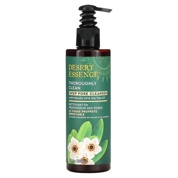 DESERT ESSENCE - Thoroughly Clean Deep Pore Cleanser - 8.5 fl oz (250 ml)