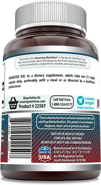 AMAZING NUTRITION - Amazing Formulas Micronized DHEA 25mg - 180 Veggie Capsules