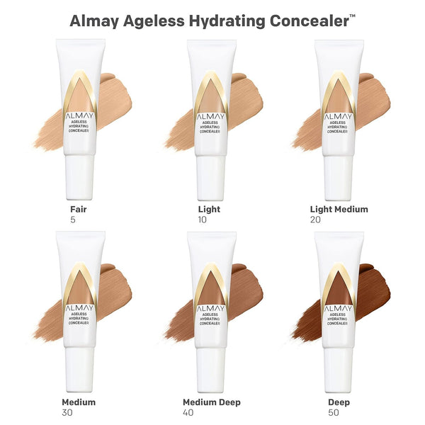 ALMAY - Ageless Hydrating Concealer, Medium Deep - 0.37 fl oz (11 ml)