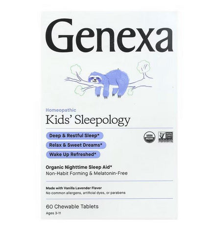GENEXA - Kids' Sleepology - 60 Chewable Tablets