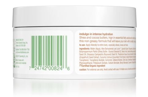 ALBA BOTANICA - Intense Hydration Whipped Body Butter - 6.5 oz. (184 g)