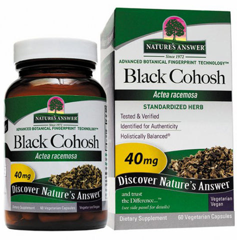 Natures Answer Black Cohosh Root Standardized
