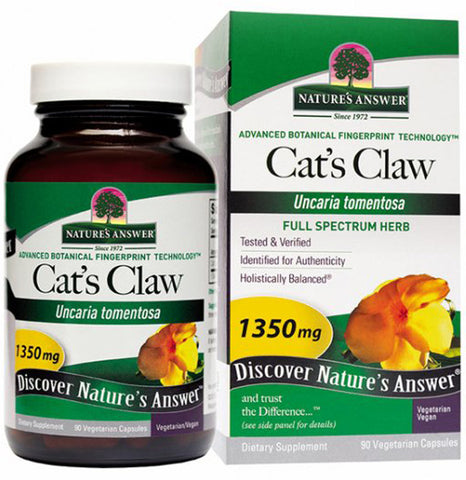 Natures Answer Cats Claw Inner Bark 1350 mg