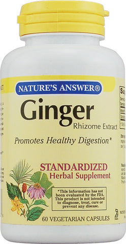 Natures Answer Ginger Rhizome Extract
