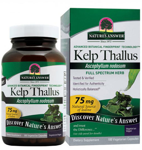 NATURES ANSWER - Kelp Thallus 66 mg