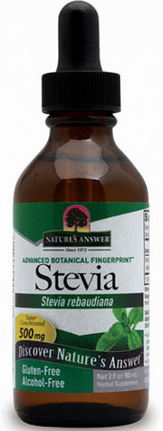 Natures Answer Stevia Leaf Alcohol Free