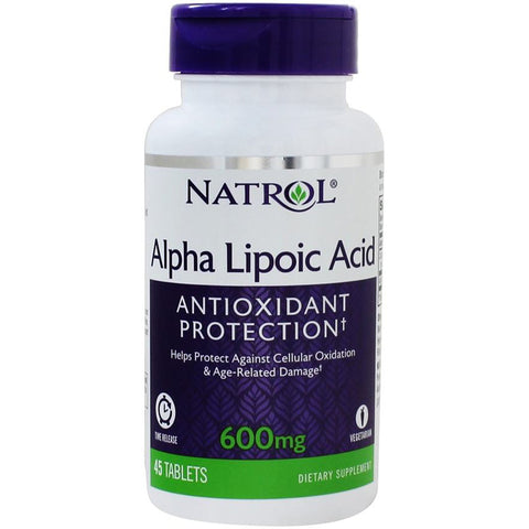 Natrol Alpha Lipoic Acid 600mg Time Release
