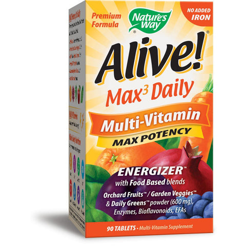 NATURES WAY - Alive Multi-Vitamin Iron Free