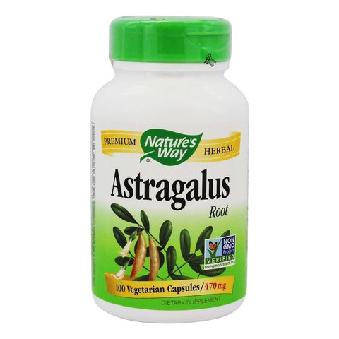 NATURES WAY - Astragalus Root 470 mg