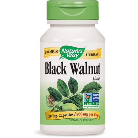 NATURES WAY - Black Walnut Hulls 500 mg
