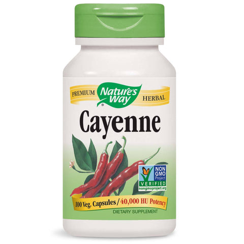 NATURES WAY - Cayenne Pepper 40,000 HU Potency