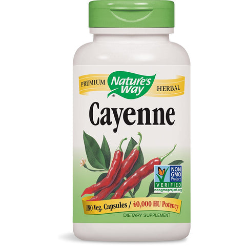 NATURES WAY - Cayenne Pepper 40,000 HU Potency