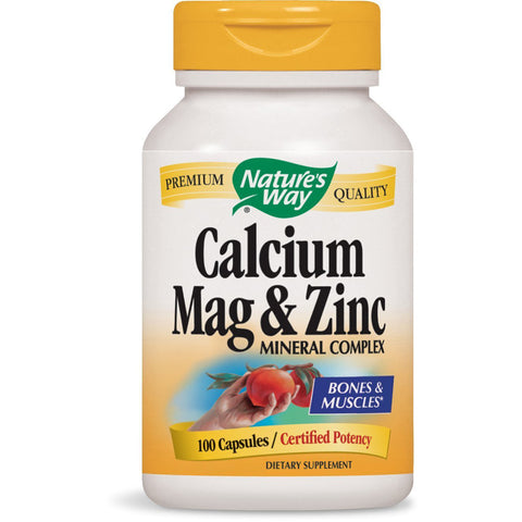 NATURES WAY - Calcium Mag & Zinc Mineral Complex