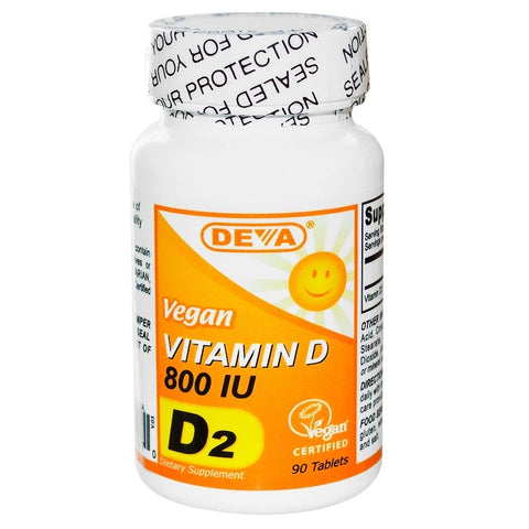 DEVA - Vegan Vitamin D 800 IU