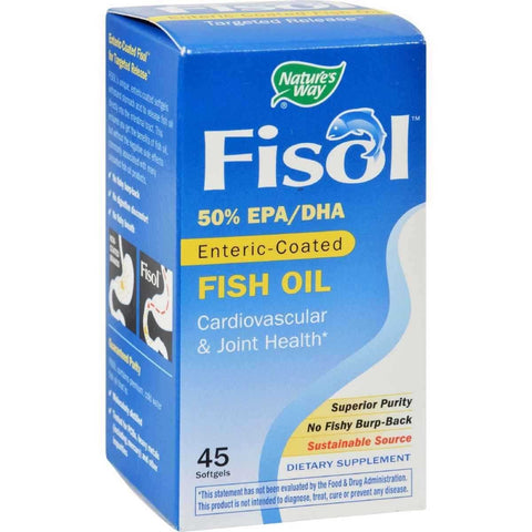 NATURES WAY - Fisol Fish Oil 50% EPA & DHA