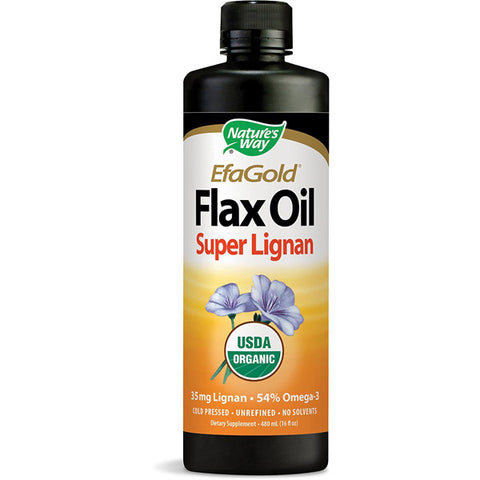 NATURES WAY - EFAGold Flax Oil Super Lignan