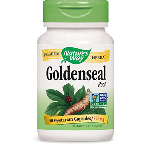 NATURES WAY - Goldenseal Root 570 mg