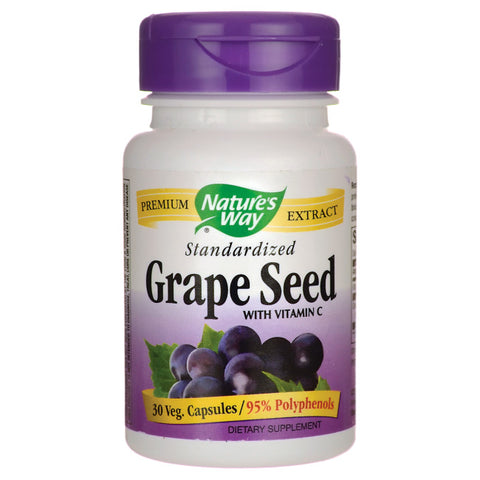 NATURES WAY - Grape Seed with Vitamin C