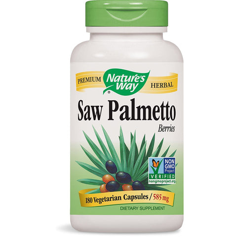 NATURES WAY - Saw Palmetto Berries 585 mg