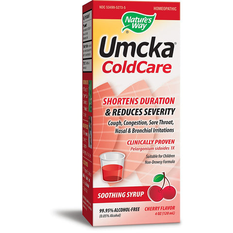 NATURES WAY - Umcka ColdCare Cherry Syrup Alcohol Free