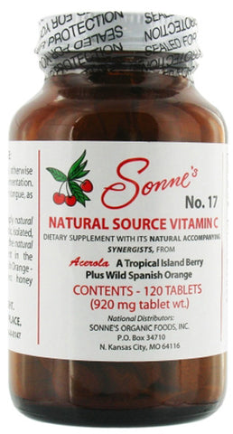 Sonnes Natural Source Vitamin C 17