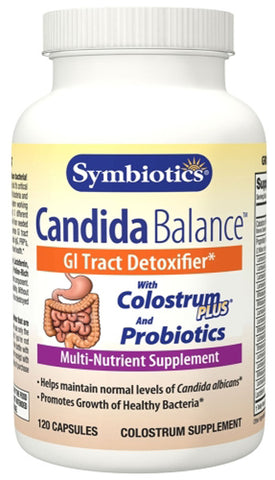 Symbiotics Colostrum Plus with BIO Lipid Candida Formula