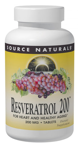 Source Naturals Resveratrol 200 mg