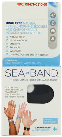 Seaband Wristband Adult Travel Morning Sickness
