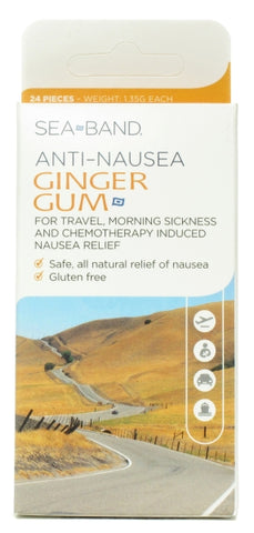 Seaband Anti Nausea Ginger Gum
