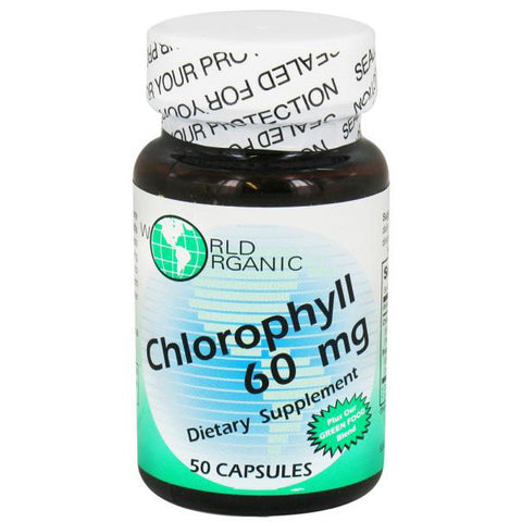 WORLD ORGANIC - Chlorophyll 60 mg