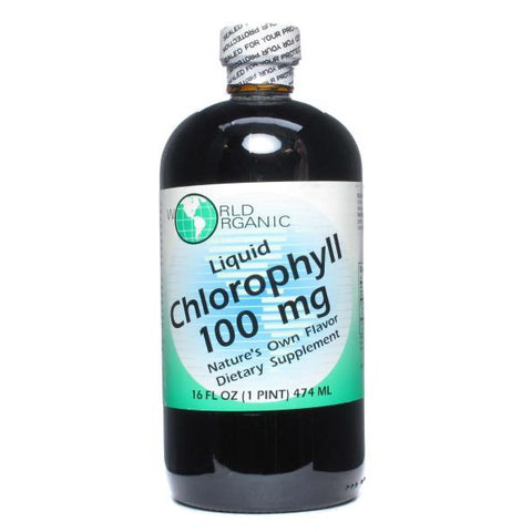 WORLD ORGANIC - Liquid Chlorophyll 100 mg