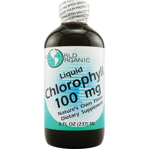 WORLD ORGANIC - Liquid Chlorophyll 100 mg
