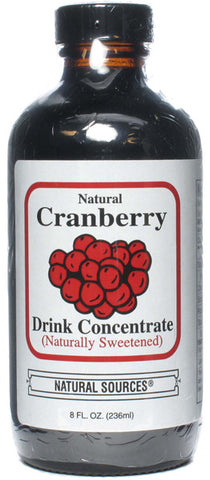 NATURAL SOURCES - Natural Cranberry Drink Concentrate