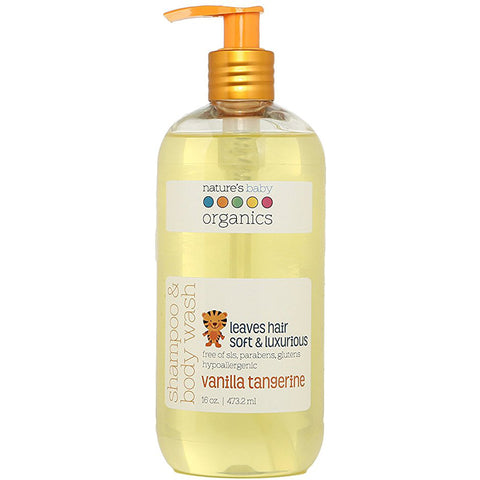 NATURE'S BABY - Shampoo Body Wash Vanilla Tangerine