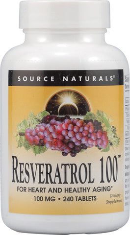 Source Naturals Resveratrol 100 mg