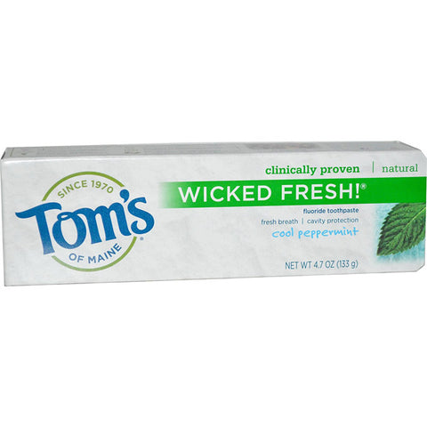 Toms Of Maine Wicked Fresh Toothpaste Cool Peppermint